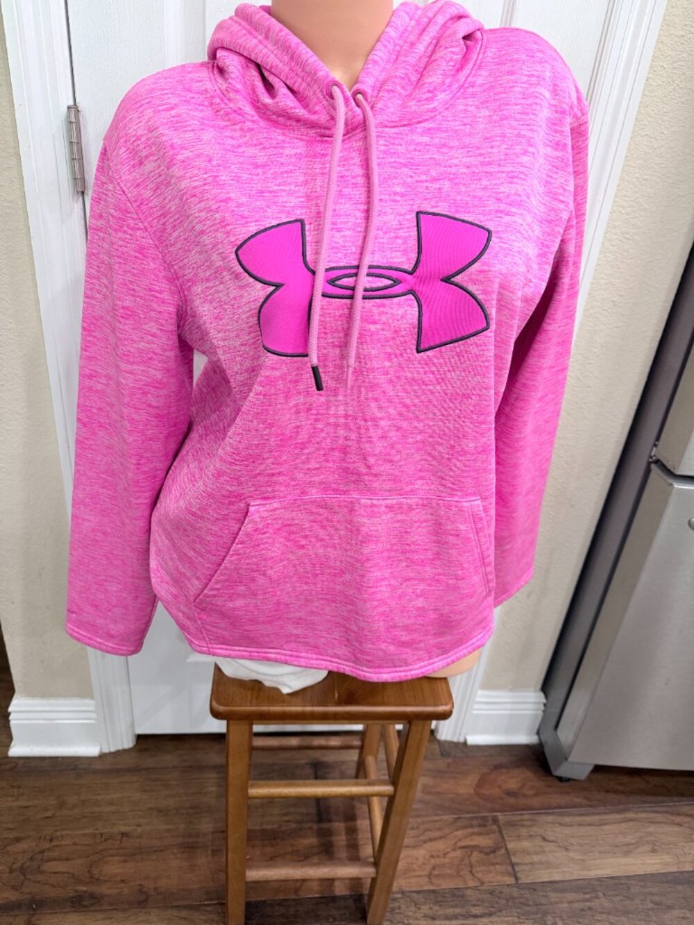 Under Armour Storm1 ColdGear Pink Fleece Lined Hoodie Women’s Large